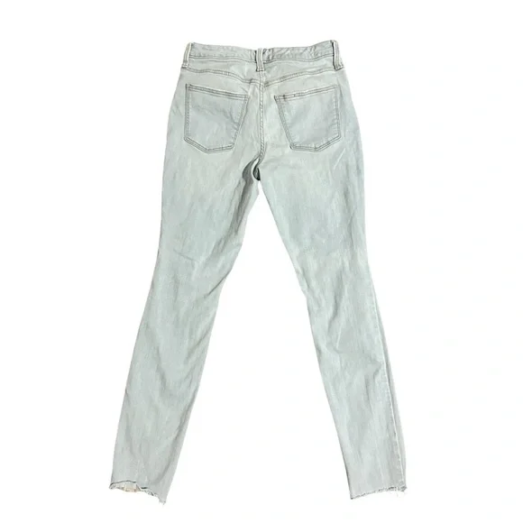 High Rise Skinny Distressed Jeans Light Wash 28 6 - Picture 6 of 6
